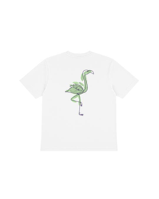 Flamingo Groove T-shirt green