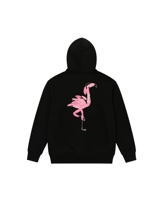 FLAMINGO-KAPUZENPULLOVER