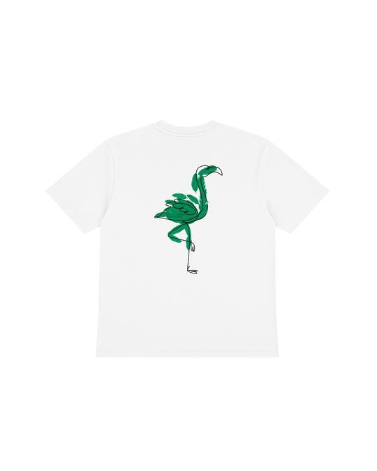 Flamingo Groove T-shirt green