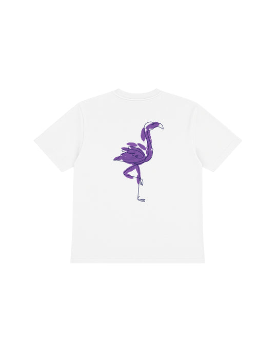 Flamingo Groove T-shirt purple