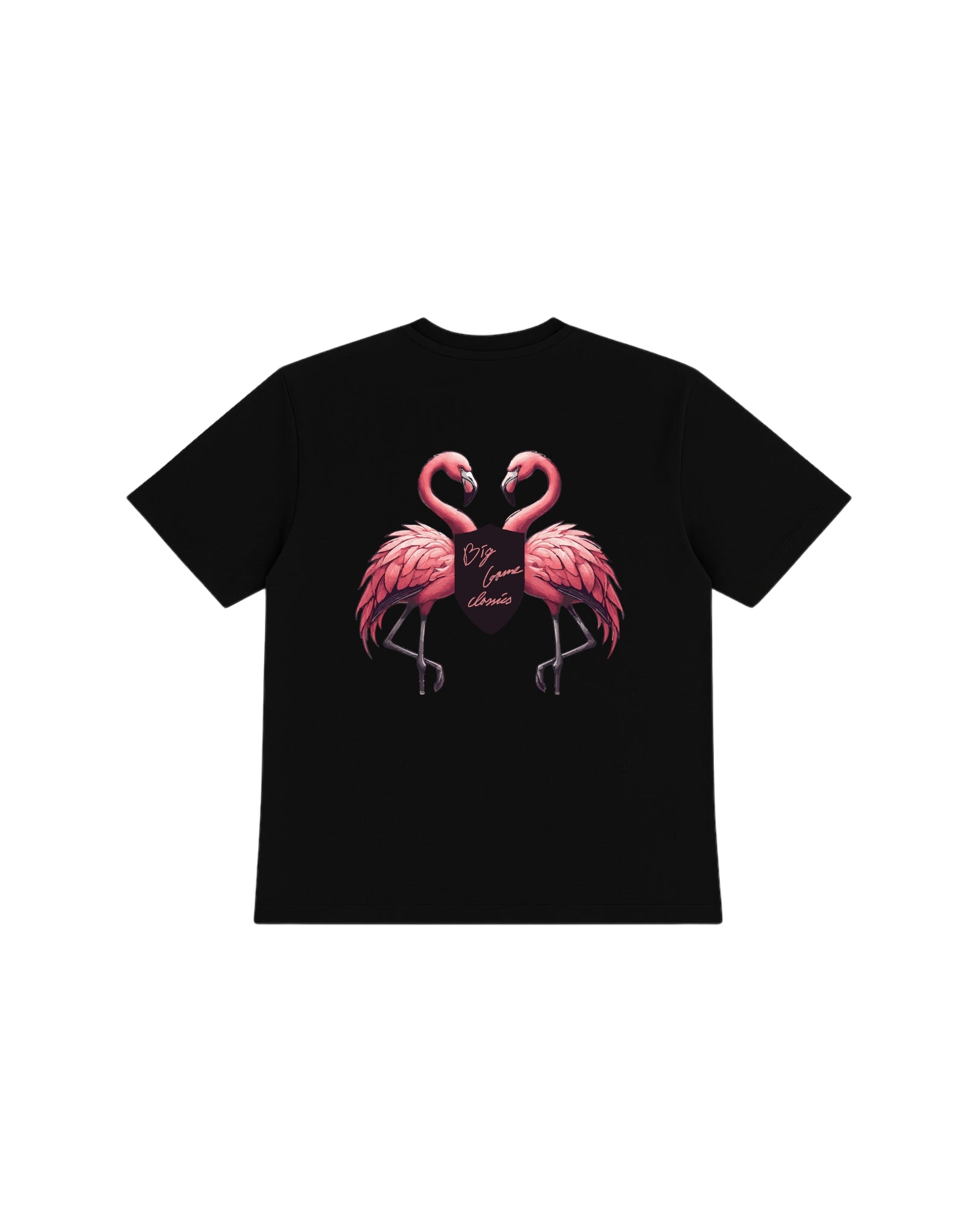 Doppel-Flamingo-T-Shirt