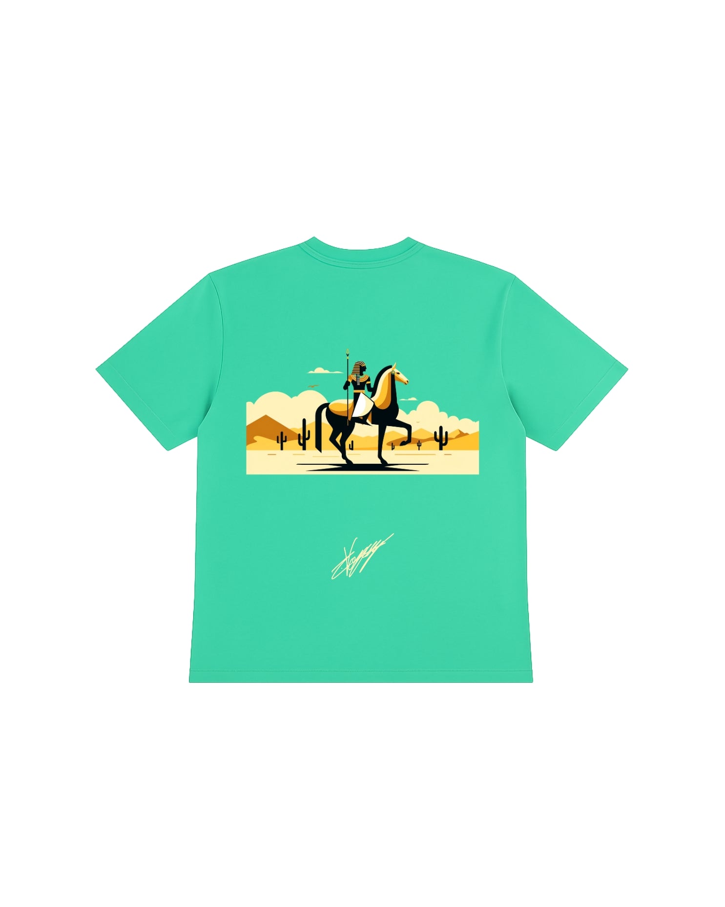 Krieger in der Wüste T-Shirt